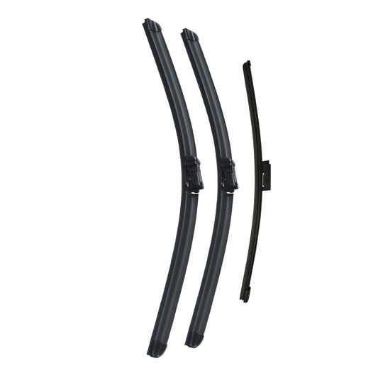 JEEP RENEGADE SUV Jul 2014 Onwards Wiper Blade Set - Easy Fit Video Tutorial