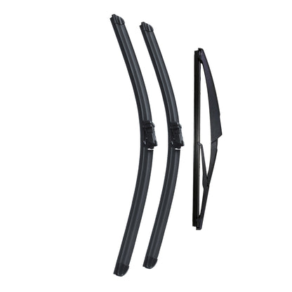 RENAULT ZOE Hatchback Jun 2012 Onwards Wiper Blade Set - Easy Fit Video Tutorial