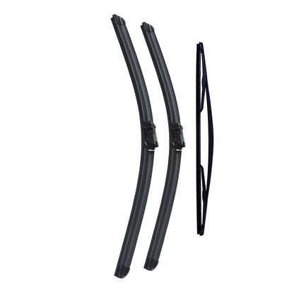 VAUXHALL MERIVA MPV Jun 2010 Onwards Wiper Blade Set - Easy Fit Video Tutorial