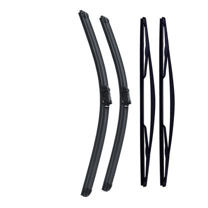Nissan Primastar Twin Door Van Jan 2022 Onwards Wiper Blade Set - Easy Fit Video Tutorial