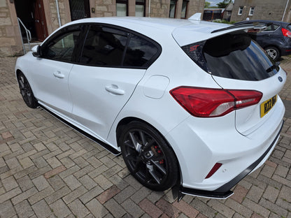 Ford Focus MK4 & MK4.5 (All Models) Rear Window Side Cover (Hex Design) - Hatchback Only