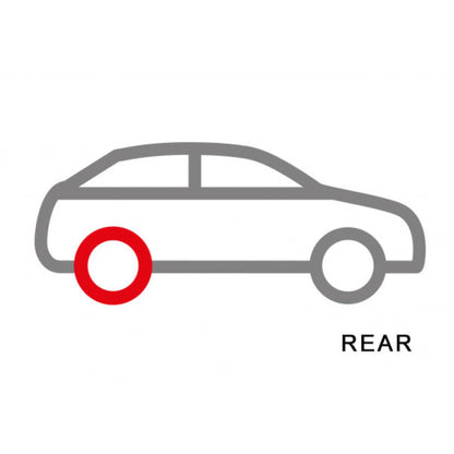 EBC D2176 Rear Brake Discs/Rotors (Pair) – ATE Rear Caliper Fit – Audi Q2 5Q (2016‑on), Seat Ateca, Skoda Karoq, Volkswagen T‑Roc & T‑Roc Cabriolet – OE/OEM Spec, Thermic Black Coated, G3000 – Direct Fit VAG MQB Back Axle