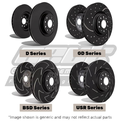 EBC Front Brake Disc Upgrade (Multiple Options) - Skoda Yeti 2.0 Turbo Diesel
