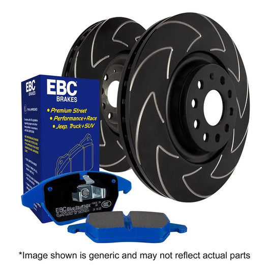 EBC Brakes Bluestuff Pad and BSD Disc Rotor Kit - Focus ST225 Rear