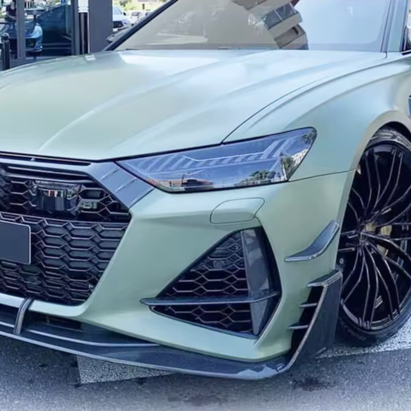 Audi RS6/RS7 C8 Carbon Fiber Front Canards