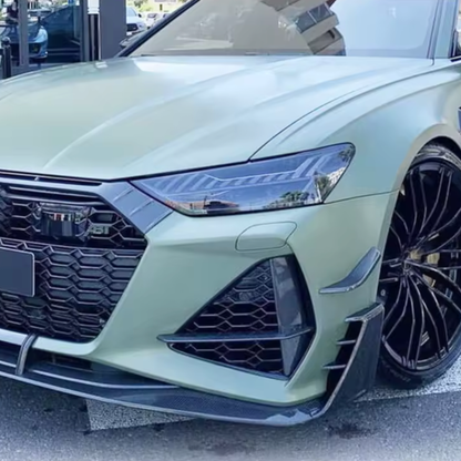 Audi RS6/RS7 C8 Carbon Fiber Front Canards