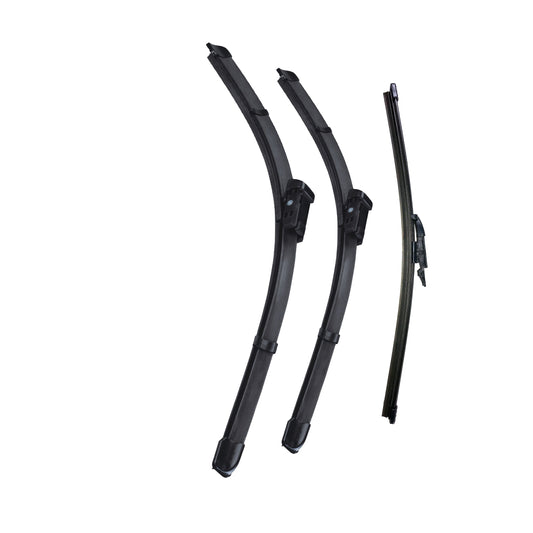 VW GOLF MK8 Hatchback Jan 2021 Onwards Wiper Blade Set - Easy Fit Video Tutorial