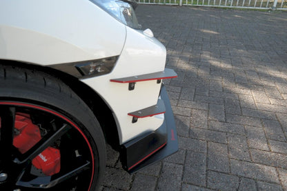 Maxton Design - FRONT CANARDS HONDA CIVIC MK10 TYPE-R (2017-2022)
