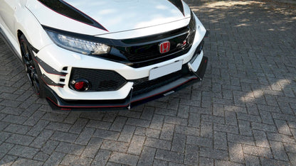 Maxton Design - FRONT RACING SPLITTER V.1 HONDA CIVIC MK10 TYPE-R (2017-UP)