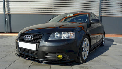 Maxton Design - FRONT SPLITTER AUDI A3 8P SPORTBACK S-LINE (2004-2008)