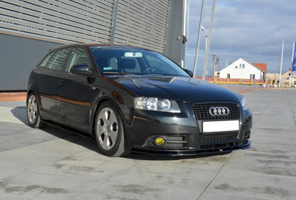 Maxton Design - FRONT SPLITTER AUDI A3 8P SPORTBACK S-LINE (2004-2008)