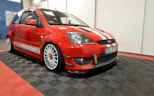 Maxton Design - FRONT SPLITTER V.1 FORD FIESTA MK 6 ST/ZETEC S (2004-2007)