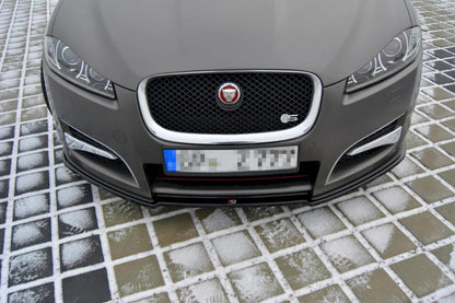 Maxton Design - FRONT SPLITTER JAGUAR XF (X250) MK1 SPORTBRAKE S-PACK (2012-2015)