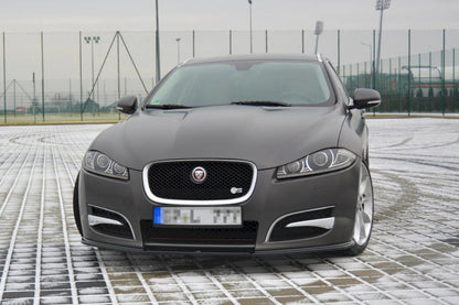 Maxton Design - FRONT SPLITTER JAGUAR XF (X250) MK1 SPORTBRAKE S-PACK (2012-2015)