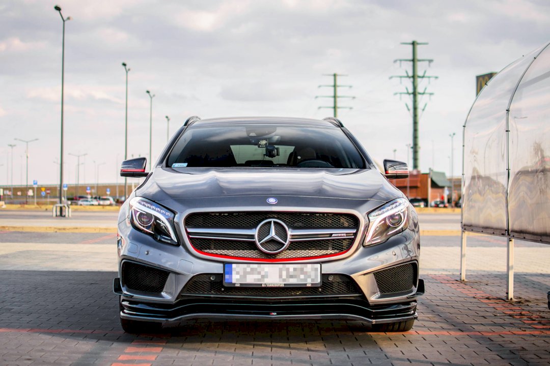 Maxton Design - FRONT SPLITTER MERCEDES-BENZ GLA 45 AMG SUV (X156) PRE-FACELIFT (2014-2017)