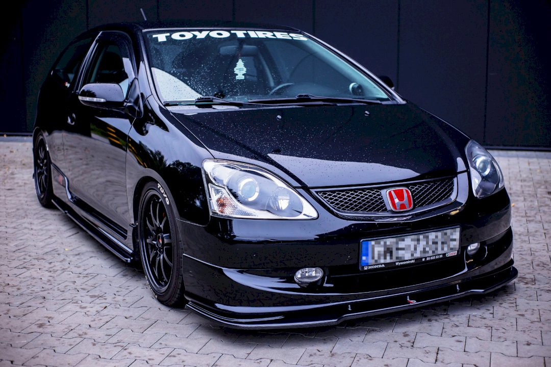 Maxton Design - FRONT SPLITTER V.1 HONDA CIVIC EP3 (MK7) TYPE-R/S FACELIFT (2004-2006)