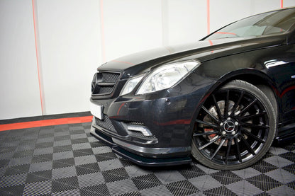 Maxton Design - FRONT SPLITTER MERCEDES-BENZ E-CLASS W207 COUPE AMG LINE (2009-2012)