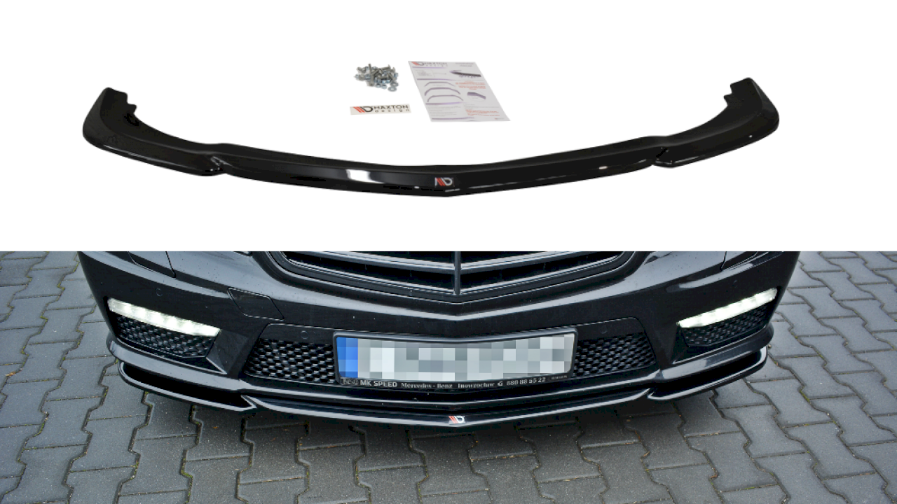 Maxton Design - FRONT SPLITTER MERCEDES E-CLASS 212 63 AMG (2009-2012)