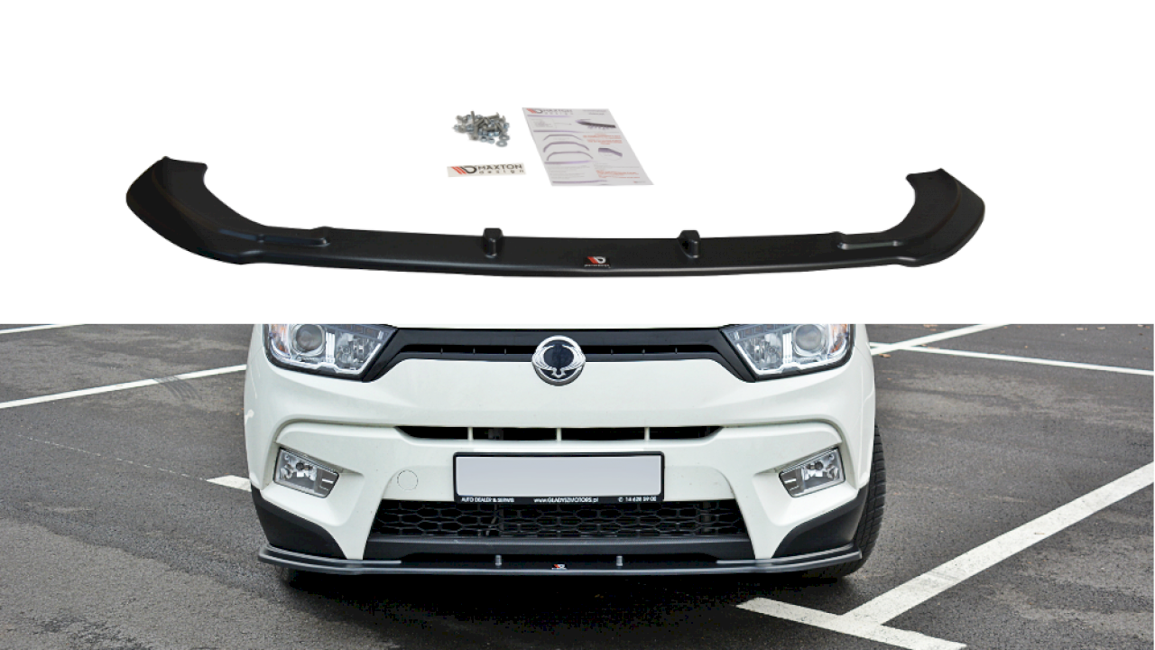 Maxton Design - FRONT SPLITTER V.1 SSANGYONG TIVOLI (2015-2019)