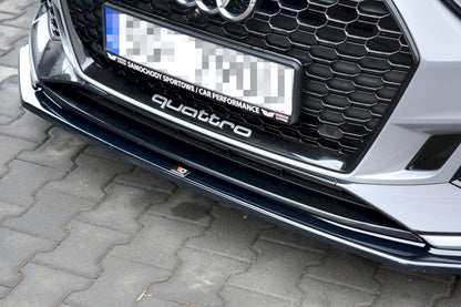 Maxton Design - FRONT SPLITTER V.2 AUDI RS5 F5 COUPE / SPORTBACK