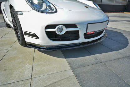 Maxton Design - FRONT SPLITTER V.2 PORSCHE CAYMAN S 987C (2006-09)