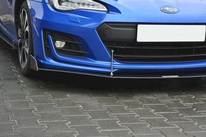 Maxton Design - FRONT RACING SPLITTER V.3 SUBARU BRZ FACELIFT 2017-2020