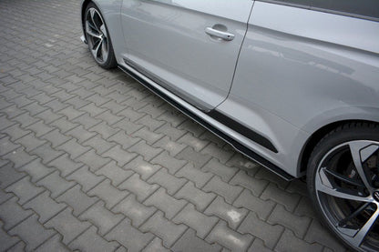 Maxton Design - RACING SIDE SKIRTS DIFFUSERS AUDI RS5 F5 COUPE