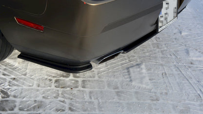 Maxton Design - REAR SIDE SPLITTERS DODGE CHALLENGER MK3 PHASE-1 SRT8 COUPE (2008-14)