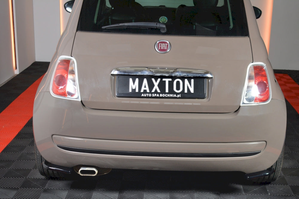 Maxton Design - REAR SIDE SPLITTERS FIAT 500 PRE-FACELIFT (2007-2014)