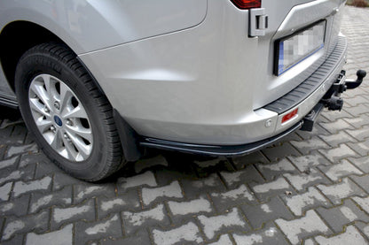 Maxton Design - REAR SIDE SPLITTERS FORD TRANSIT CUSTOM MK 1 FACELIFT (2018-UP)