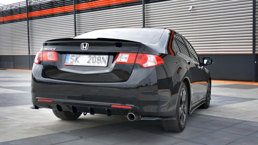 Maxton Design - REAR SIDE SPLITTERS HONDA ACCORD MK8 (CU-SERIES) PRE-FACELIFT SEDAN (2008-2011)