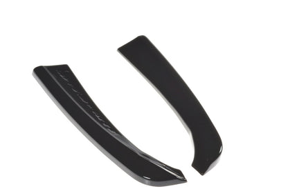 Maxton Design - REAR SIDE SPLITTERS MERCEDES C-CLASS W205 COUPE AMG-LINE (2015-2018)
