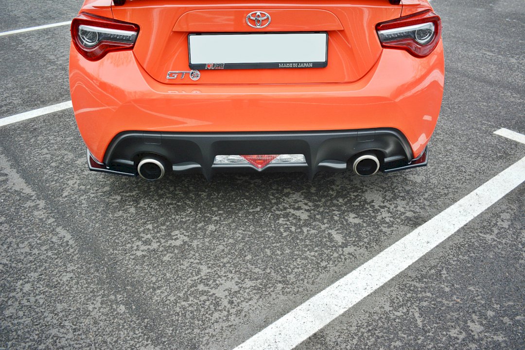 Maxton Design - REAR SIDE SPLITTERS V.1 TOYOTA GT86 FACELIFT (2017-2020)