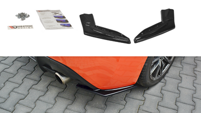 Maxton Design - REAR SIDE SPLITTERS V.1 TOYOTA GT86 FACELIFT (2017-2020)