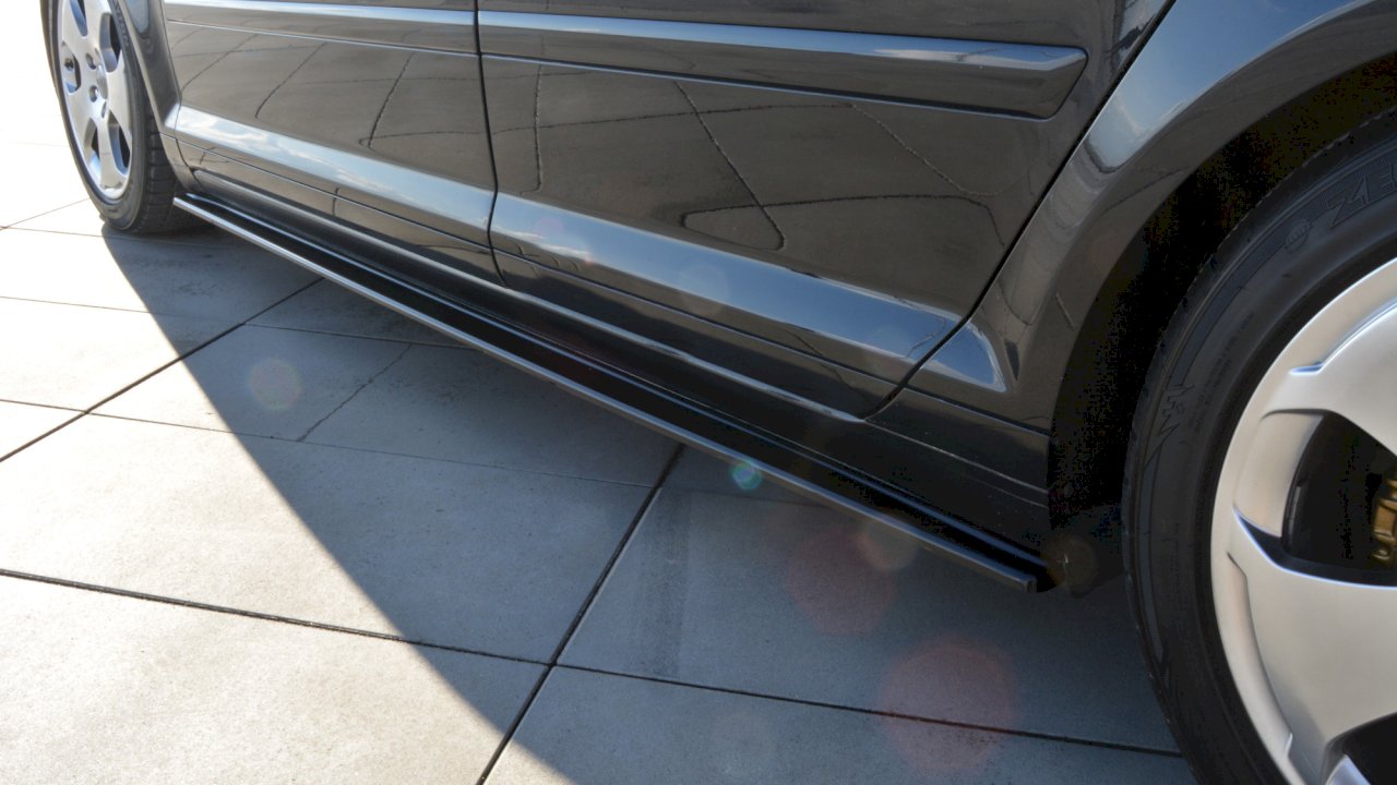 Maxton Design - SIDE SKIRTS SPLITTERS AUDI A3 SPORTBACK 8P/ 8P FACELIFT (2004-2013)