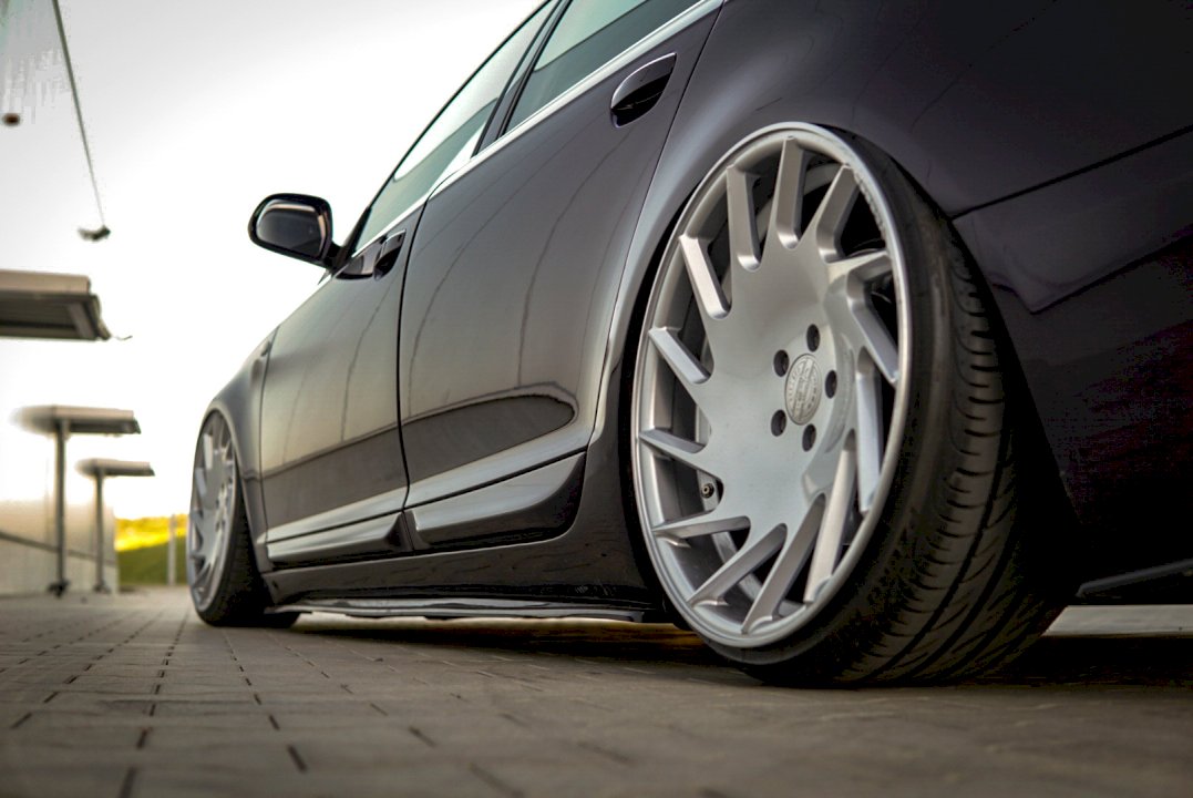Maxton Design - SIDE SKIRTS SPLITTERS AUDI A6 C6 S-LINE PRE-FACELIFT (2004-2008)