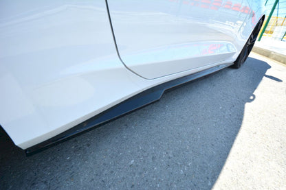 Maxton Design - SIDE SKIRTS SPLITTERS CHEVROLET CAMARO 6TH-GEN. PHASE-I 2SS COUPE (2016-18)
