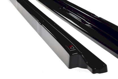 Maxton Design - SIDE SKIRTS SPLITTERS FIAT 500 PRE-FACELIFT (2007-2014)