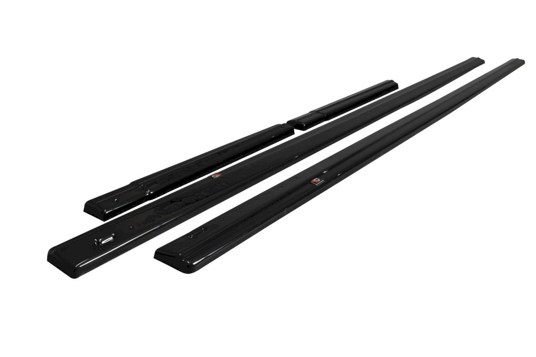 Maxton Design - SIDE SKIRTS SPLITTERS FORD TRANSIT CUSTOM MK 1 FACELIFT (2018-2023)