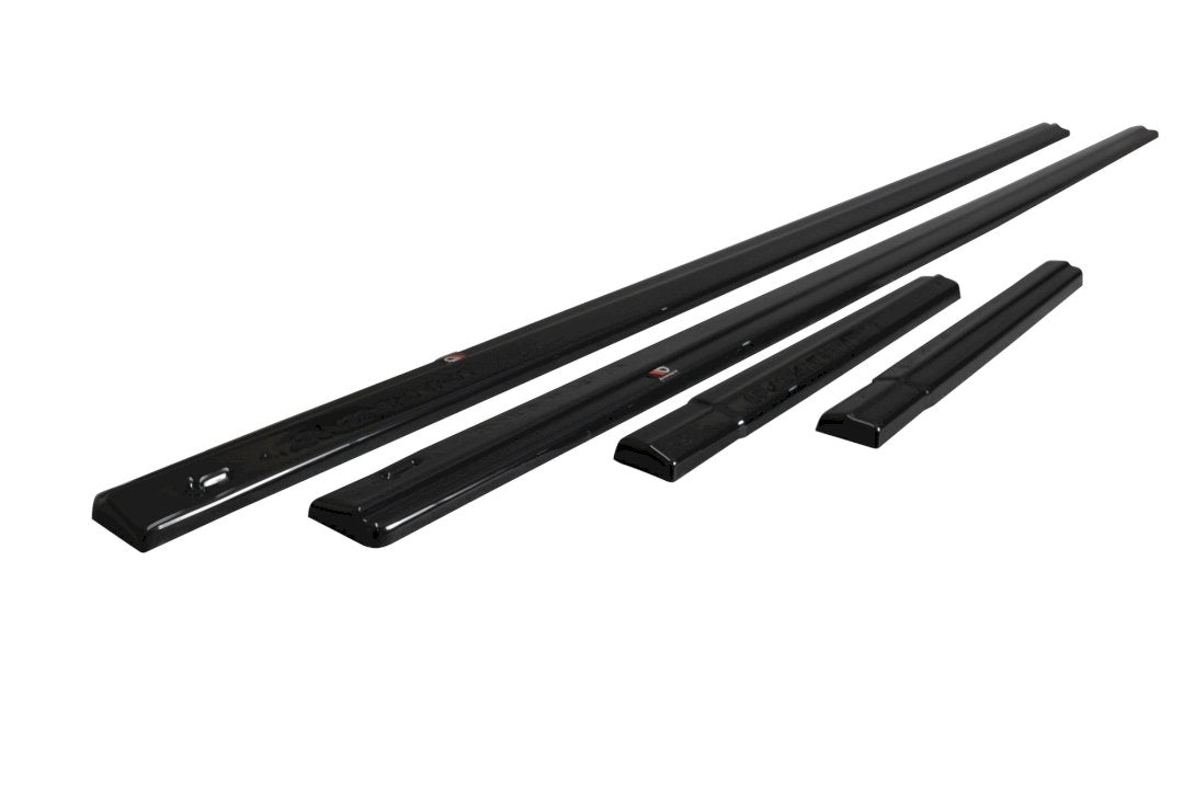 Maxton Design - SIDE SKIRTS SPLITTERS FORD TRANSIT CUSTOM MK 1 FACELIFT (2018-2023)