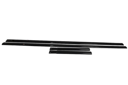 Maxton Design - SIDE SKIRTS SPLITTERS FORD TRANSIT CUSTOM MK 1 FACELIFT (2018-2023)