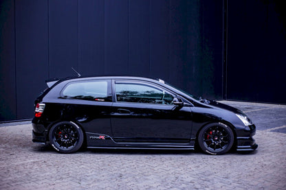 Maxton Design - SIDE SKIRTS SPLITTERS HONDA CIVIC EP3 (MK7) TYPE-R/S FACELIFT (2004-2006)