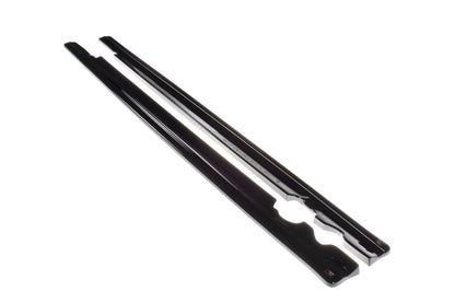 Maxton Design - SIDE SKIRTS SPLITTERS MERCEDES C-CLASS W205 COUPE AMG-LINE (2015-2018)
