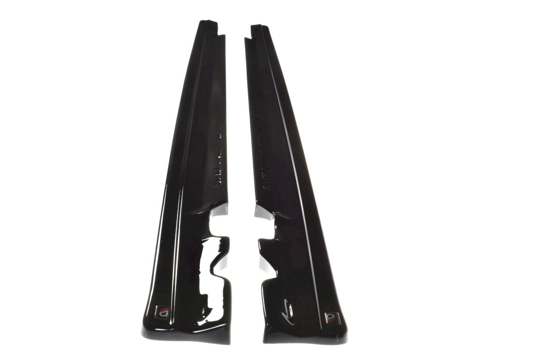 Maxton Design - SIDE SKIRTS SPLITTERS MERCEDES C-CLASS W205 COUPE AMG-LINE (2015-2018)