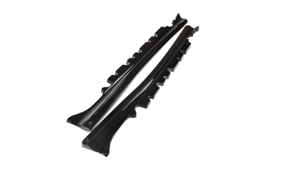 Maxton Design - SIDE SKIRTS SPLITTERS MERCEDES-BENZ E-CLASS W207 COUPE AMG LINE (2009-2012)