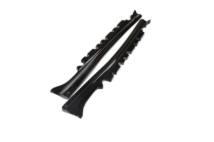 Maxton Design - SIDE SKIRTS SPLITTERS MERCEDES-BENZ E-CLASS W207 COUPE AMG LINE (2009-2012)