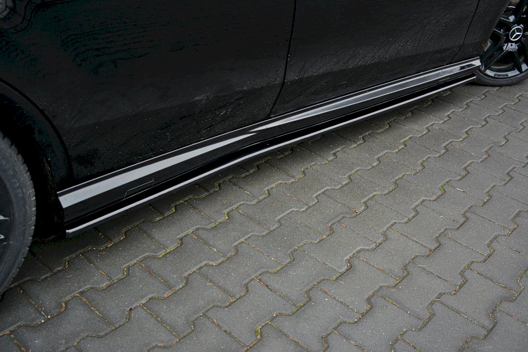Maxton Design - SIDE SKIRTS SPLITTERS MERCEDES E-CLASS 212 63 AMG (2009-2012)