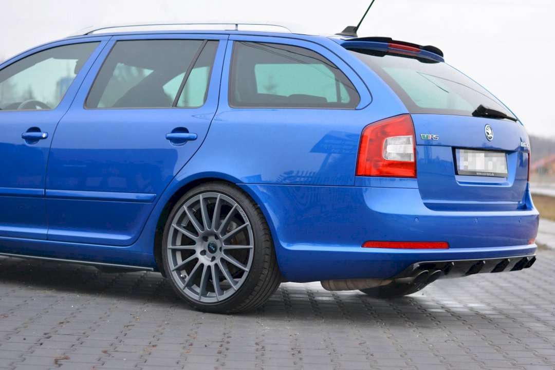 Maxton Design - SPOILER CAP SKODA OCTAVIA MK2 VRS ESTATE FACELIFT (2008-2013)