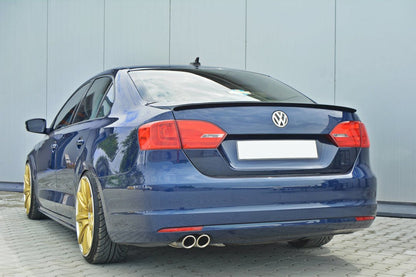 Maxton Design - SPOILER EXTENSION CAP VW JETTA MK6 SEDAN PRE-FACELIFT (2011-2014)