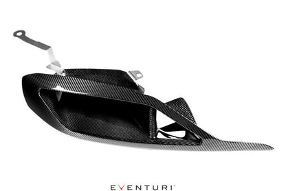 Eventuri Carbon Fibre Headlight Delete Intake Duct Ram Air Scoop for Toyota GR Supra A90 MKV (MK5) B58 - Cold Air Feed/Induction - Track/Off-Road Headlamp Replacement